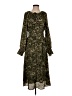 Rainbow 100% Polyester Animal Print Green Casual Dress Size EU 38 / US 8 - photo 1