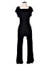 Amour Vert Solid Black Jumpsuit Size XS - photo 1
