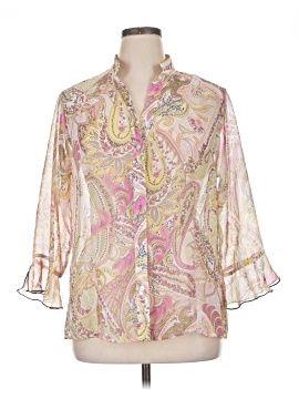 Investments 3/4 Sleeve Blouse