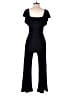 Amour Vert Solid Black Jumpsuit Size XS - photo 2