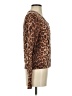 Unbranded Animal Print Brown Cardigan Size S - photo 4