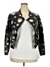 AFTF BASIC Polka Dots Silver Black Jacket Size XXL - photo 1