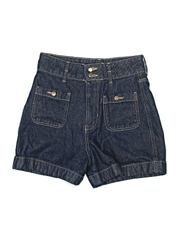 Zara Denim Shorts (view 1)