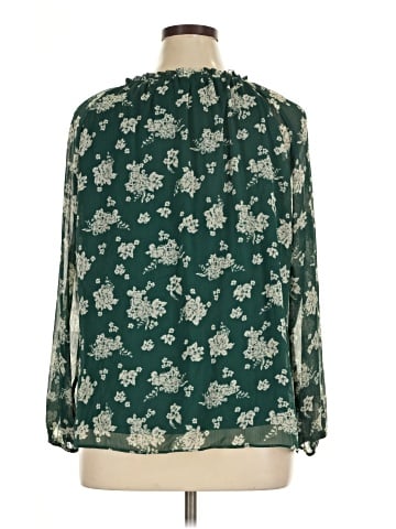 LC Lauren Conrad Long Sleeve Blouse (view 2)