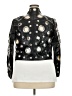 AFTF BASIC Polka Dots Silver Black Jacket Size XXL - photo 2