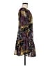 BCBGeneration 100% Polyester Paisley Burgundy Cocktail Dress Size M - photo 4