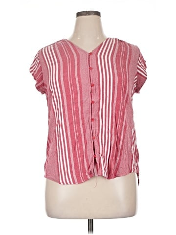 Liz Claiborne Short Sleeve Blouse (view 1)