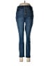 Ann Taylor LOFT Stripes Blue Jeans Size 29 waist - photo 1