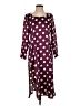 Assorted Brands Polka Dots Purple Casual Dress Size S (estimated) - photo 1