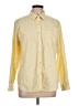 L.L.Bean 100% Cotton Solid Yellow Long Sleeve Button-Down Shirt Size Lg R - photo 1