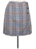 Talbots Plaid Blue Casual Skirt Size 14 Petite - photo 1