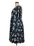 Torrid Floral Blue Casual Dress Size 1X Plus (1) - photo 5
