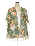 Emory Park 100% Polyester Green Kimono Size 2X - photo 1