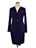 MICHAEL Michael Kors Solid Purple Cocktail Dress Size XL - photo 1