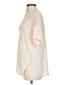 We the Free Ivory Silver Short Sleeve Blouse Size XS - photo 5