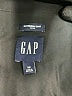 Gap 100% Polyester Solid Black Long Sleeve Blouse Size M - photo 7