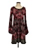 Max Studio Paisley Burgundy Casual Dress Size S - photo 1