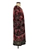 Max Studio Paisley Burgundy Casual Dress Size S - photo 4