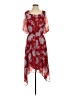 Tommy Hilfiger 100% Polyester Paisley Red Cocktail Dress Size 4 - photo 1