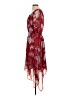 Tommy Hilfiger 100% Polyester Paisley Red Cocktail Dress Size 4 - photo 5