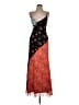 FUZZI Orange Cocktail Dress Size L - photo 1