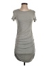 Antistar Solid Gray Casual Dress Size S - photo 1