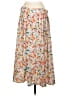 Molly Bracken 100% Polyester Print Orange Casual Skirt Size S - photo 2