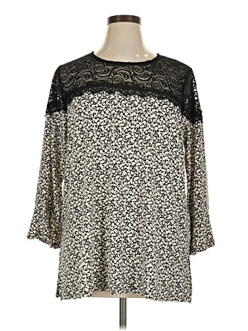 MICHAEL Michael Kors 3/4 Sleeve Blouse (view 1)