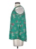Papermoon 100% Polyester Green Sleeveless Blouse Size S - photo 5