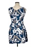 Kys Tropical Blue Cocktail Dress Size XL - photo 2