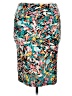 Lularoe Print Teal Casual Skirt Size XL - photo 1