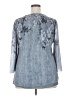 Timeson Gray 3/4 Sleeve Blouse Size XXL - photo 2