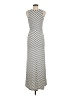 iris Chevron-herringbone Silver Casual Dress Size M - photo 2