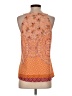 Sanctuary 100% Polyester Orange Sleeveless Blouse Size M - photo 2