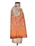 Sanctuary 100% Polyester Orange Sleeveless Blouse Size M - photo 4
