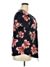 Daytrip Floral Black Short Sleeve Blouse Size 3X - photo 4