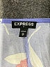 Express Outlet Floral Blue Casual Dress Size M - photo 7