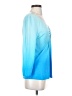 Valerie Stevens 100% Rayon Blue 3/4 Sleeve Top Size S - photo 4