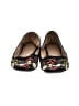 Topshop Floral Black Flats Size 4 - photo 2
