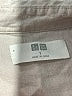 Uniqlo 100% Linen Ivory Long Sleeve Button-Down Shirt Size S - photo 7