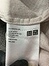 Uniqlo 100% Linen Ivory Long Sleeve Button-Down Shirt Size S - photo 8