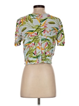 Blue Rain Short Sleeve Blouse (view 2)