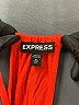 Express 100% Polyester Orange Sleeveless Blouse Size XS - photo 7