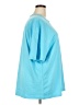 Trendy Queen Solid Blue Active T-Shirt Size 3XL - photo 4