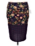 Lularoe Print Blue Casual Skirt Size XL - photo 1