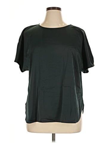 Anne Klein Short Sleeve Blouse (view 1)