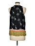 Worthington 100% Polyester Black Sleeveless Blouse Size M (petite) - photo 2