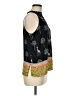Worthington 100% Polyester Black Sleeveless Blouse Size M (petite) - photo 4