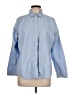 L.L.Bean 100% Cotton Blue Long Sleeve Button-Down Shirt Size L - photo 1