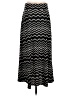 A. Byer Chevron-herringbone Black Casual Skirt Size S - photo 1